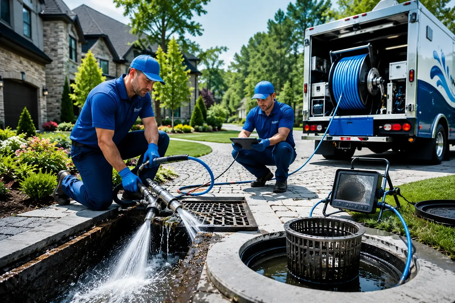 Local outdoor drain cleaning professionals in Ellicott City, MD